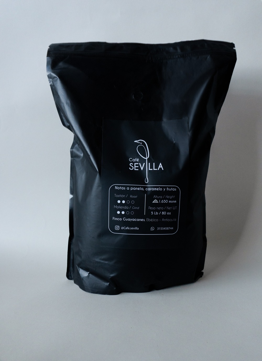 Café Sevilla 5Lb bolsa negra